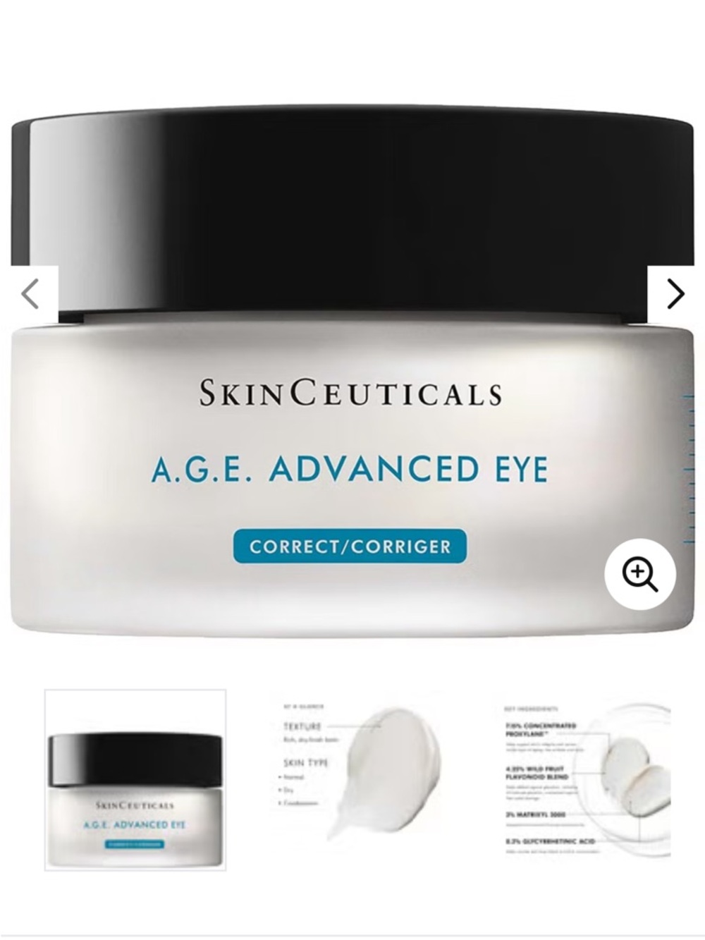 Skinceuticals a.g.e. Advanced eye cream